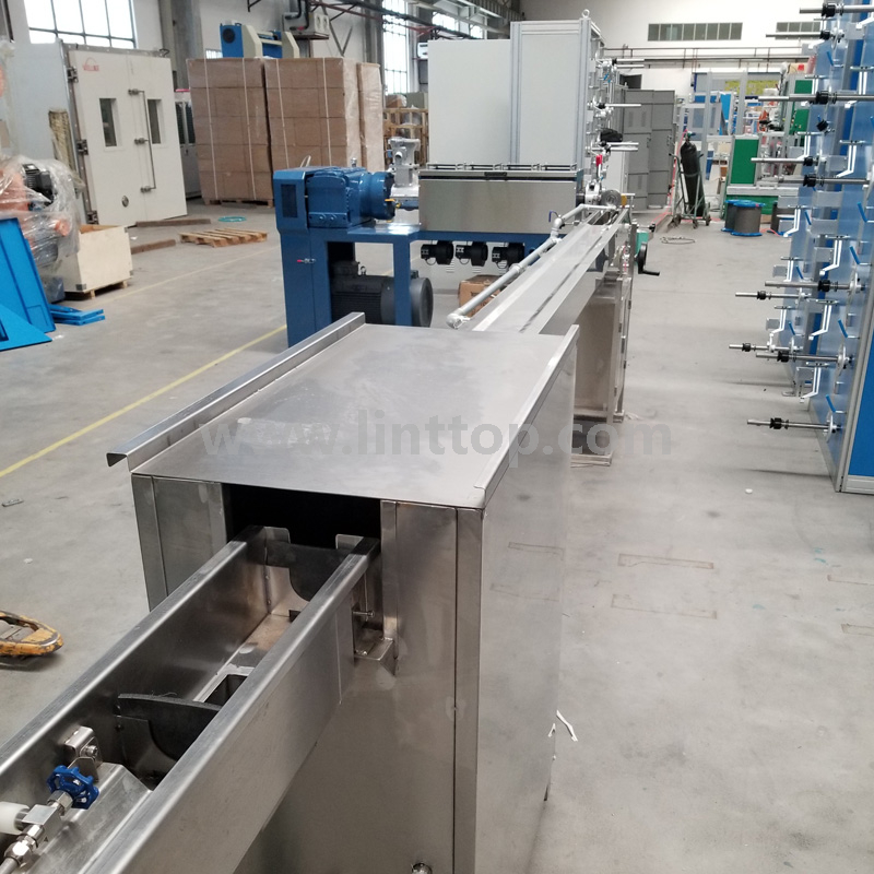 FTTH Drop Cable Extrusion Line Buy FTTH drop cable extrusion line, FTTH deop cable production